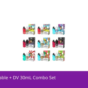 Uwell V6 Disposable + DV 30mL Combo Set