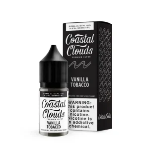 Vanilla Tobacco 30ml Salt E-Juice | Coastal Clouds