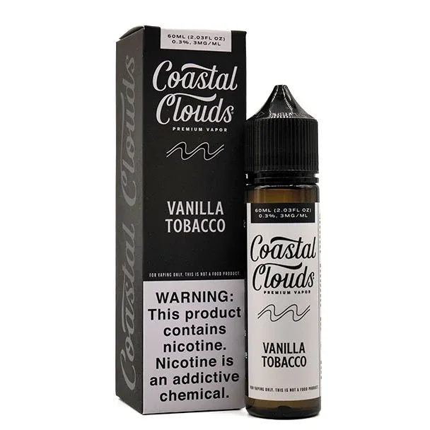 Vanilla Tobacco - Coastal Clouds Co. - 60mL - 3mg
