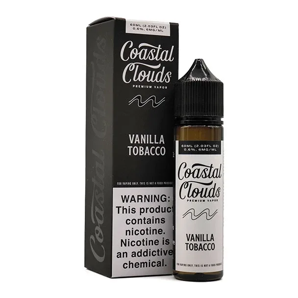 Vanilla Tobacco - Coastal Clouds Co. - 60mL - 6mg