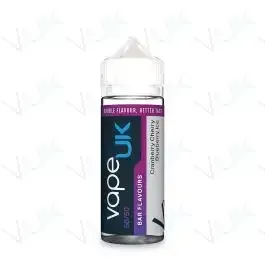 Vape UK 50/50 Bar Flavours Cranberry Cherry Blueberry Ice