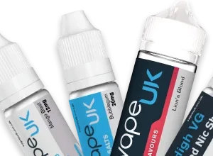 Vape UK Bar Flavours 100ml Shortfill E