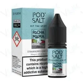 Vape UK | Pod Salt Fusions Pacha Mama Strawberry Kiwi Ice Nic Salt