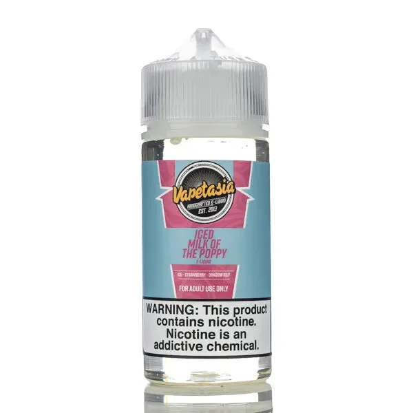 Vapetasia – ICED Milk Of The Poppy – 100ml - Image 2