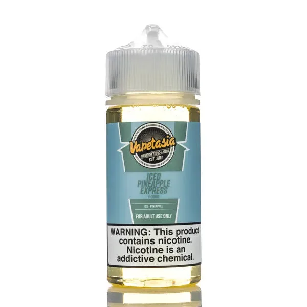 Vapetasia – ICED Pineapple Express – 100ml - Image 2
