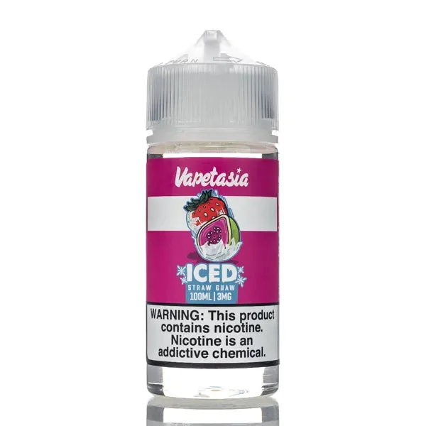 Vapetasia – ICED Straw Guaw – 100ml - Image 2