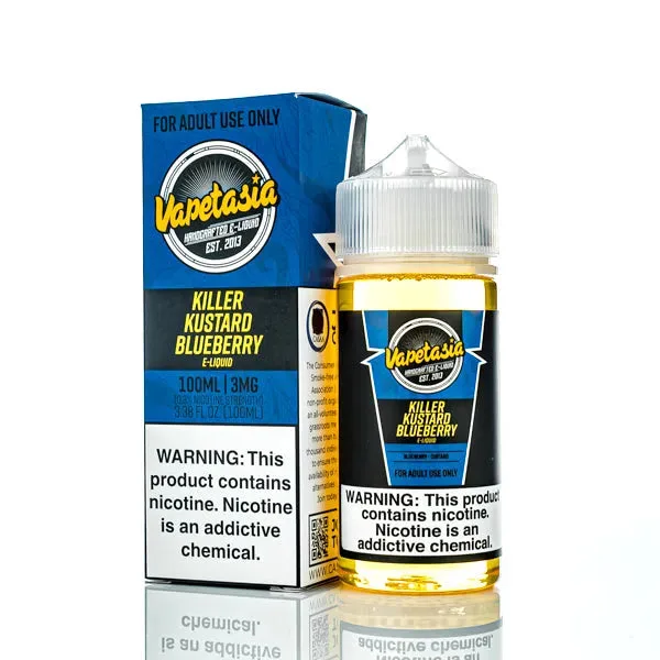 Vapetasia – Killer Kustard Blueberry – 100ml