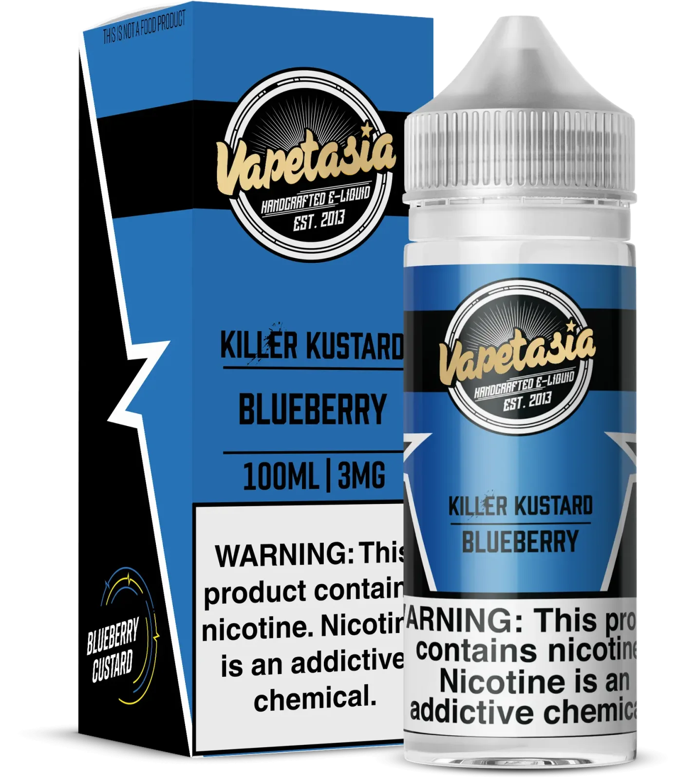 Vapetasia – Killer Kustard Blueberry – 100ML E-Liquid