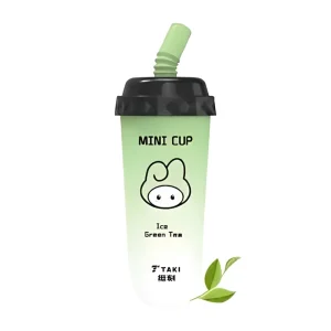VEEK Taki T32 Mini Cup Disposable Vape 6000 Puffs – Ice Grenn Tea