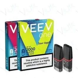 VEEV ONE Cherry & Sour Apple Prefilled Pods Bundle
