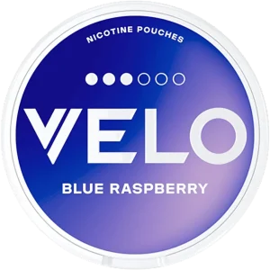 VELO Blue Raspberry Nicotine Pouches – 8mg (5 Pack)