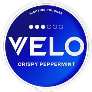 VELO Crispy Peppermint Mini Nicotine Pouches – 8mg (5 Pack)