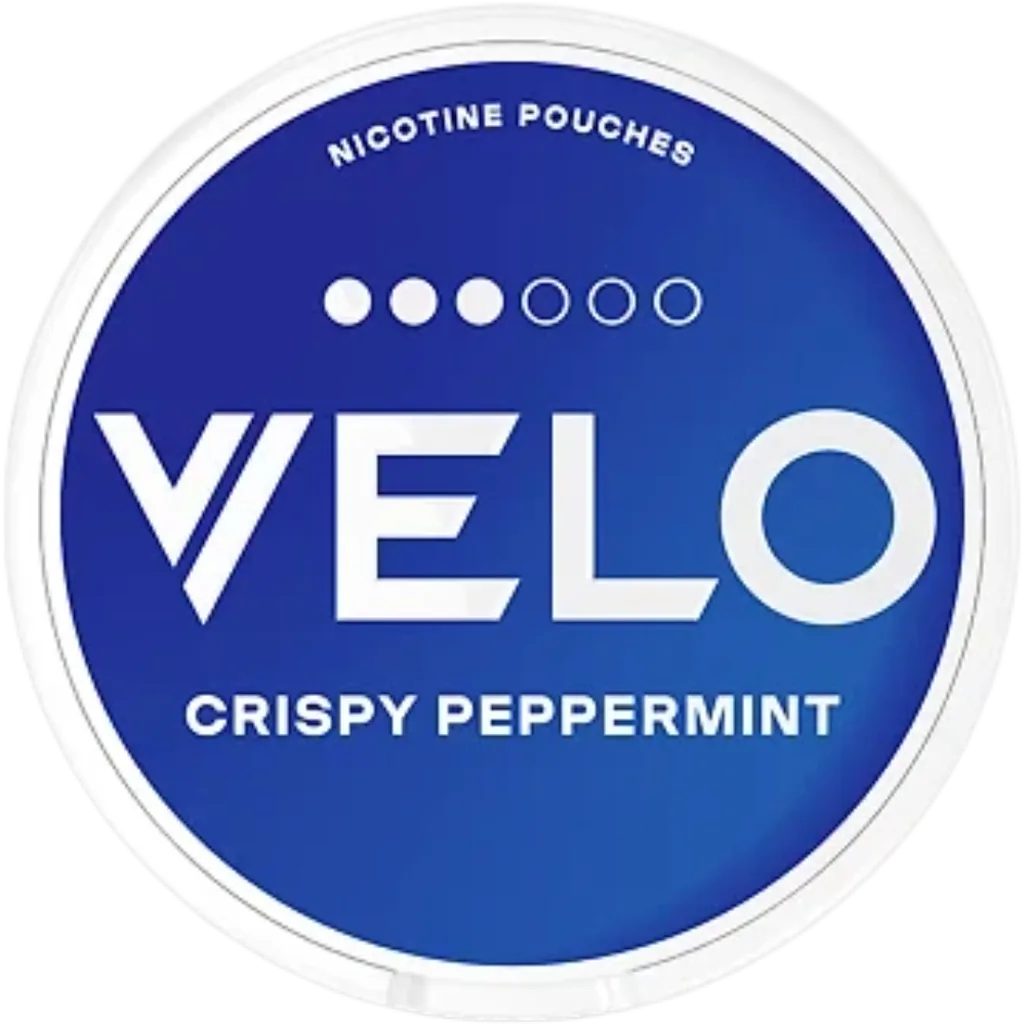 VELO Crispy Peppermint Nicotine Pouches – 10mg (5 Pack)