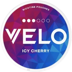 VELO Icy Cherry Nicotine Pouches – 8mg (5 Pack)