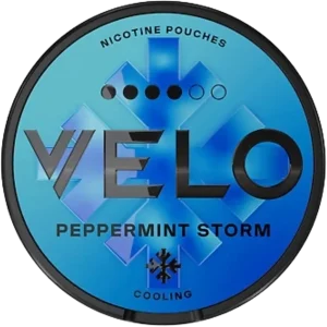 VELO Peppermint Storm Nicotine Pouches – (5 Pack)