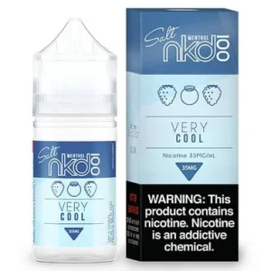 Very Cool Naked Salt Vapor eJuice by NKD 100 by the Schwartz