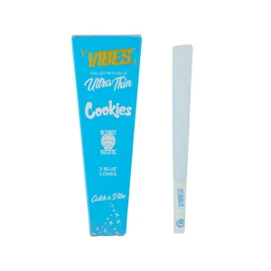 VIBES X COOKIES KING SIZE CONES-ULTRA THIN 3 COUNT | Pack of 1