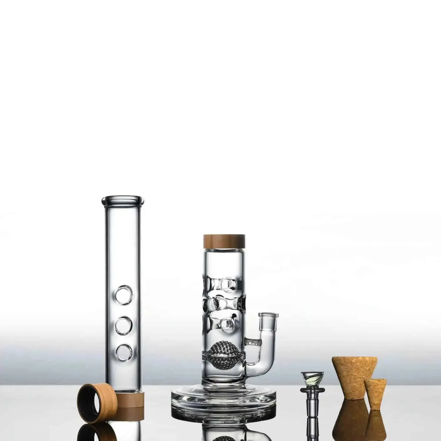 Vitae Glass 18"Swiss Sphere + Trio Origin Bong - Image 2