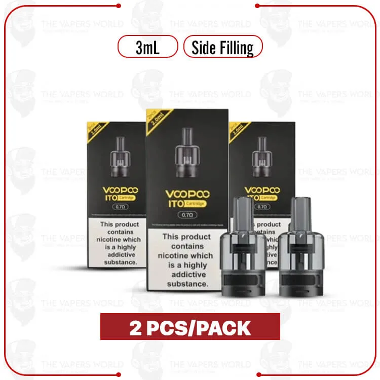 VooPoo ITO Empty Replacement Pod – 2PK