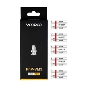 VOOPOO PnP VM3 Coils (0.45) 25-35W (5pk)