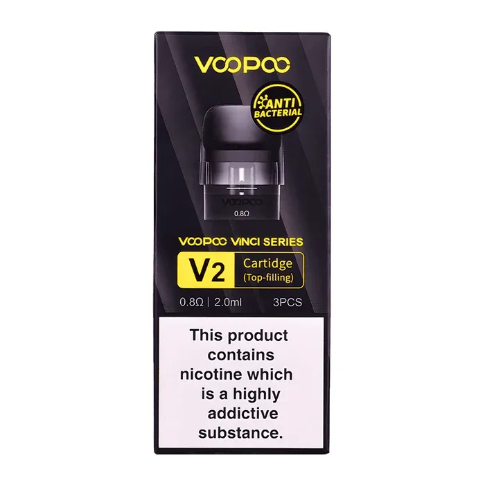 VooPoo Vinci V2 Replacement Pods - 3 Pack - Image 2