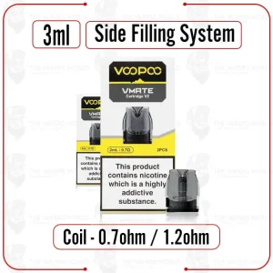 VooPoo VMATE V2 Replacement Pod Cartridge – 2PK