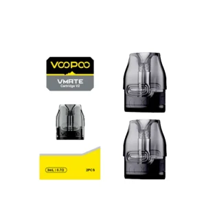 Voopoo Vmate V2 Replacement Pod Cartridges 0.7Ω/1.2Ω – 3ML