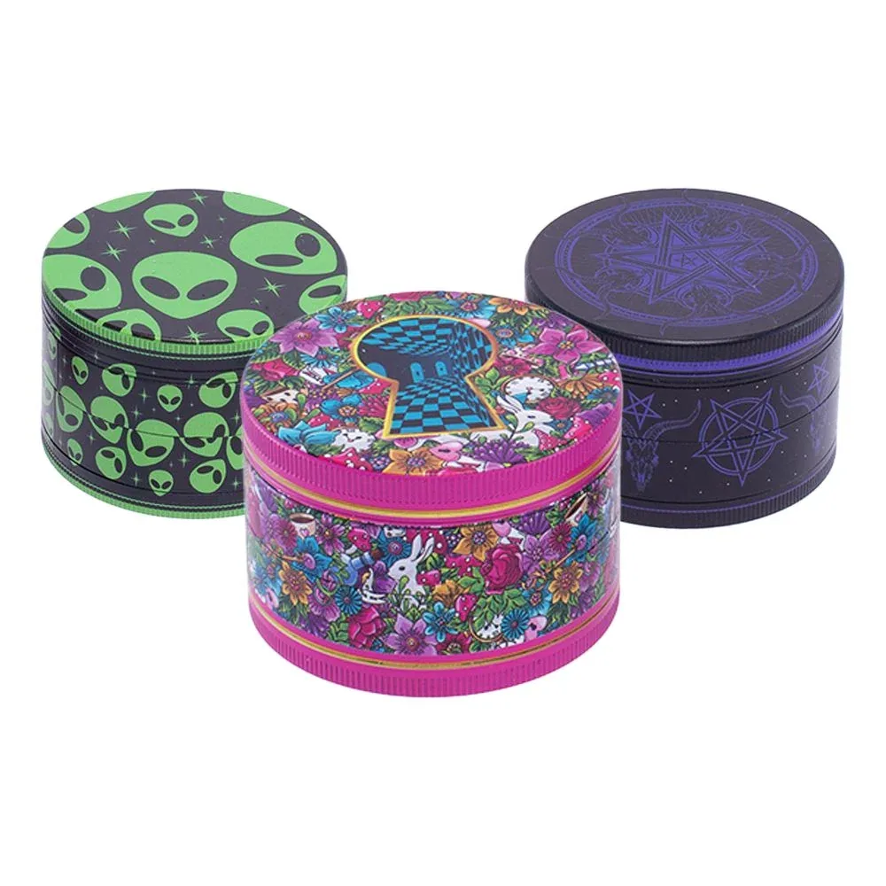 Wacky Grinderz Extra Wacky Assortment - 2.5" / 4pc / 6ct - Image 2