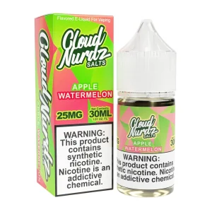 Watermelon Apple 30ml Synthetic Nic Salt Vape Juice