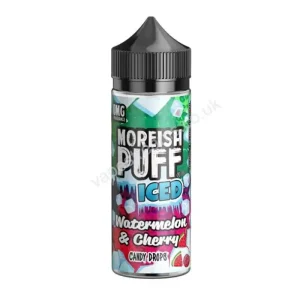 Watermelon & Cherry E-Liquid Shortfill by Moreish Puff Iced