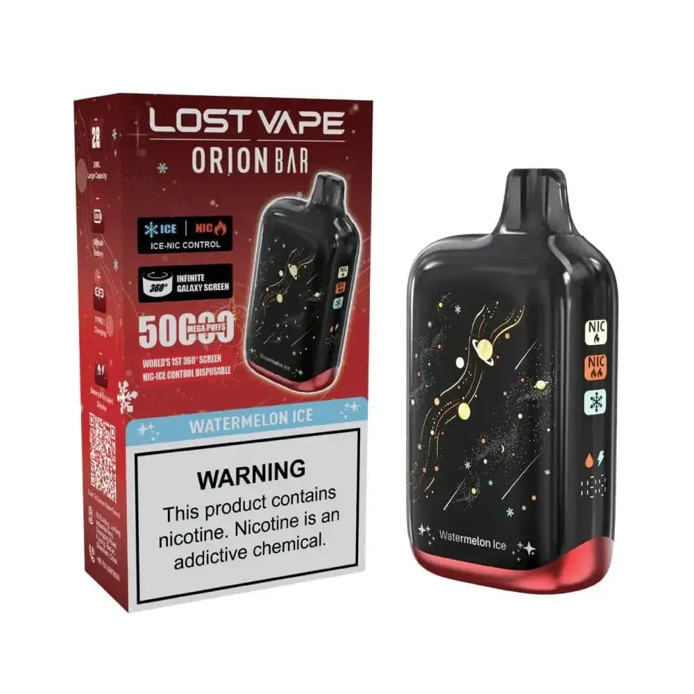 Watermelon Ice - Lost Vape Orion Bar 50K Disposable