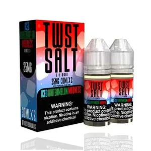 Watermelon Madness ICED 2x 30ml (60ml) Nic Salt Vape Juice