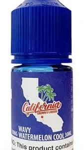 Wavy Watermelon Cool SALT | California Grown E-Liquids Salt | 30ml