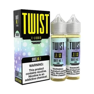White No.1 2x 60ml (120ml) Vape Juice