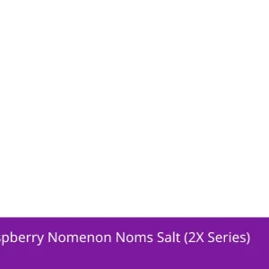 White Peach Raspberry Nomenon Noms Salt (2X Series)