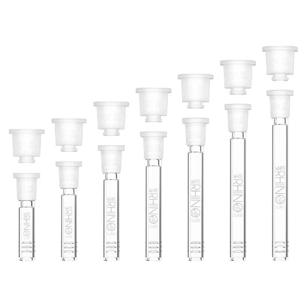 White Rhino Hybrid Downstem - Assorted Sizes 42PC DISP - - Image 2