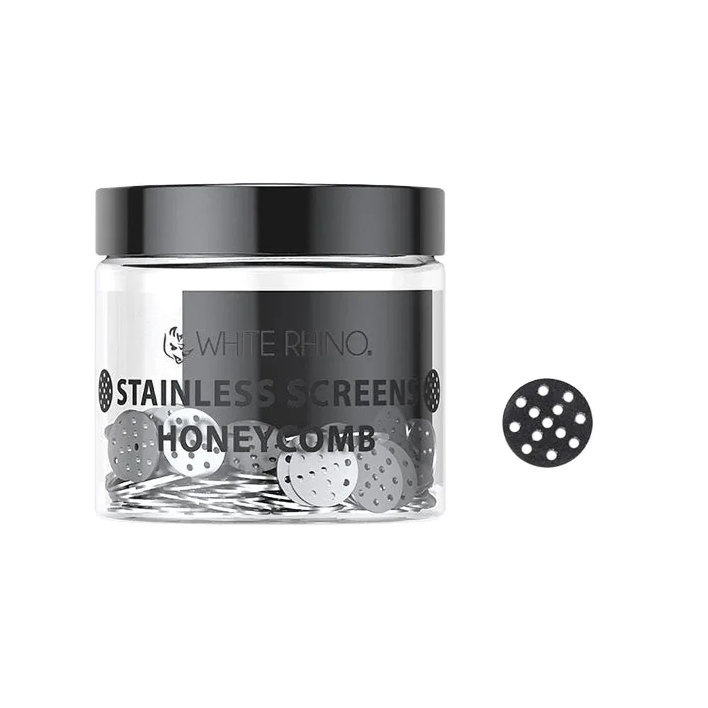 White Rhino Stainless Screen - Honeycomb 200ct