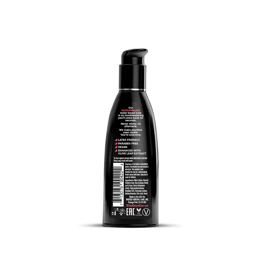 Wicked Aqua Watermelon Water-Based Lubricant 2 oz. - Image 2