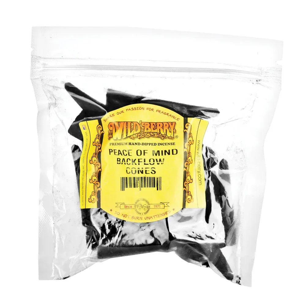 Wild Berry Backflow Cone Incense | 25pc Bag - Image 2