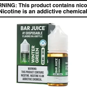 WINTERGREEN BY BAR JUICE BJ15000 SALTS 30ML