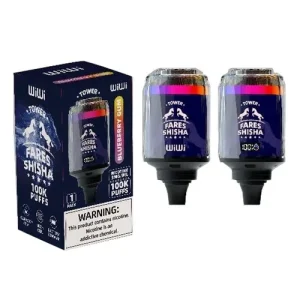 WiWi Fares Shisha 100K Disposable Vape Device
