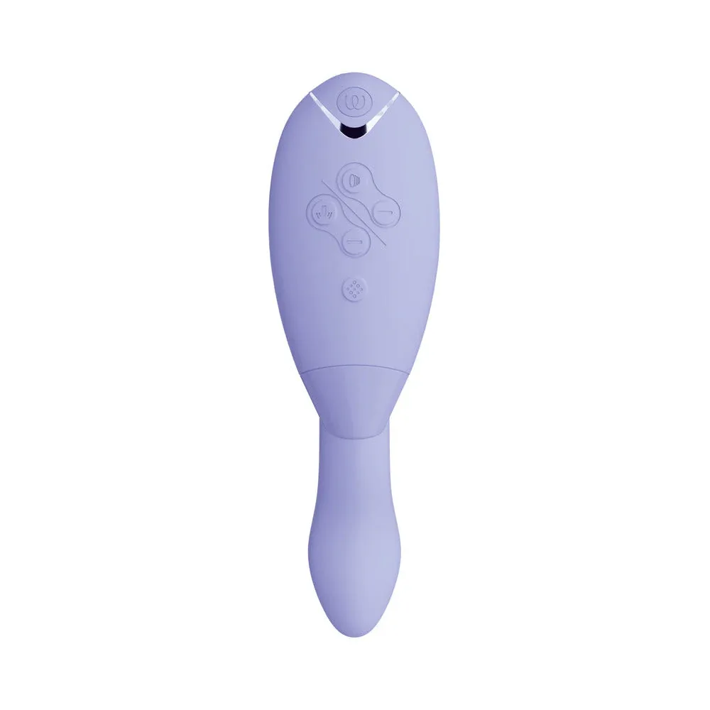 Womanizer Duo 2 Rechargeable Dual Stimulation Pleasure Air and G-Spot Vibrator Lilac - Image 2