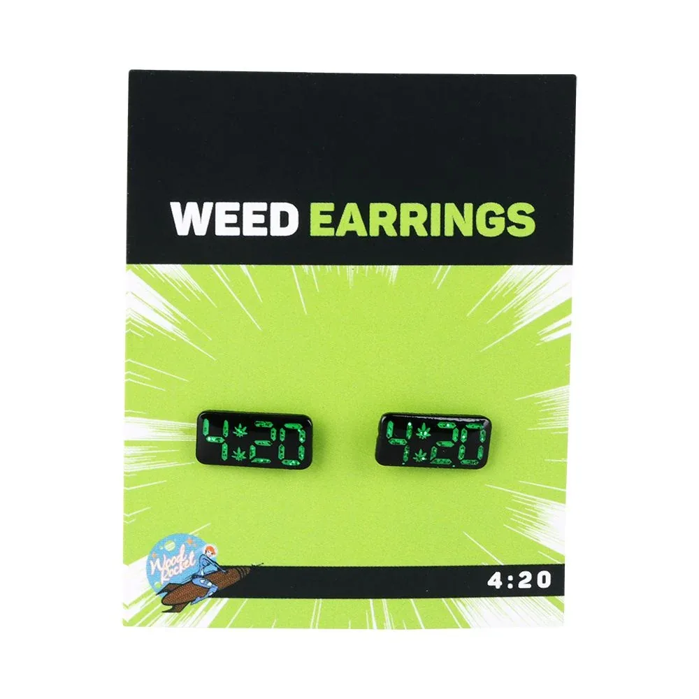 Wood Rocket Stoner Earrings - Image 2