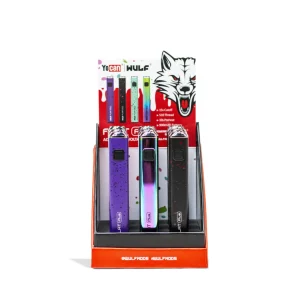 Wulf Mods Flat Plus Battery Assorted Colors – 9PK