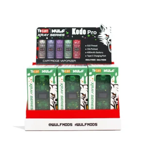 Wulf Mods Kodo Pro Battery X-Ray Series Assorted Colors – 15PK