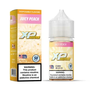 XP Refills Juicy Peach Salt 30ml E-Juice