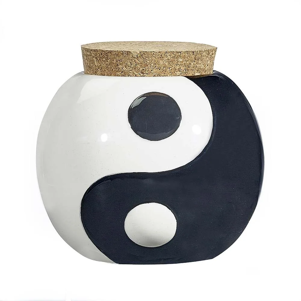 Yin-Yang Stash Jar