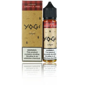Yogi Strawberry Granola Bar 60ml Vape Juice - 6mg
