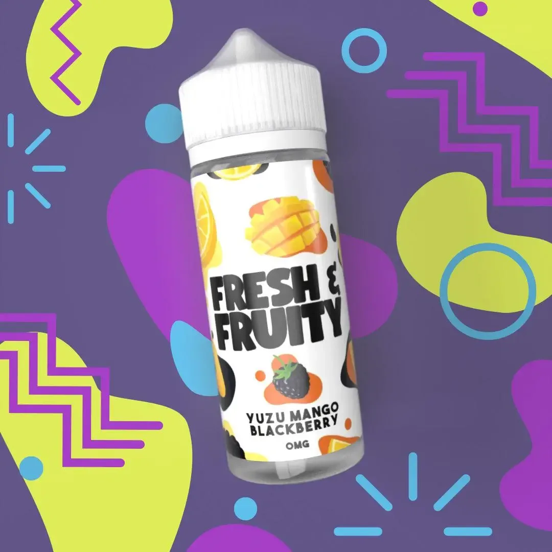 YUZU MANGO BLACKBERRY E-LIQUID BY FRESH & FRUITY