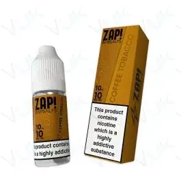 Zap! Bar Salts Coffee Tobacco Nic Salt